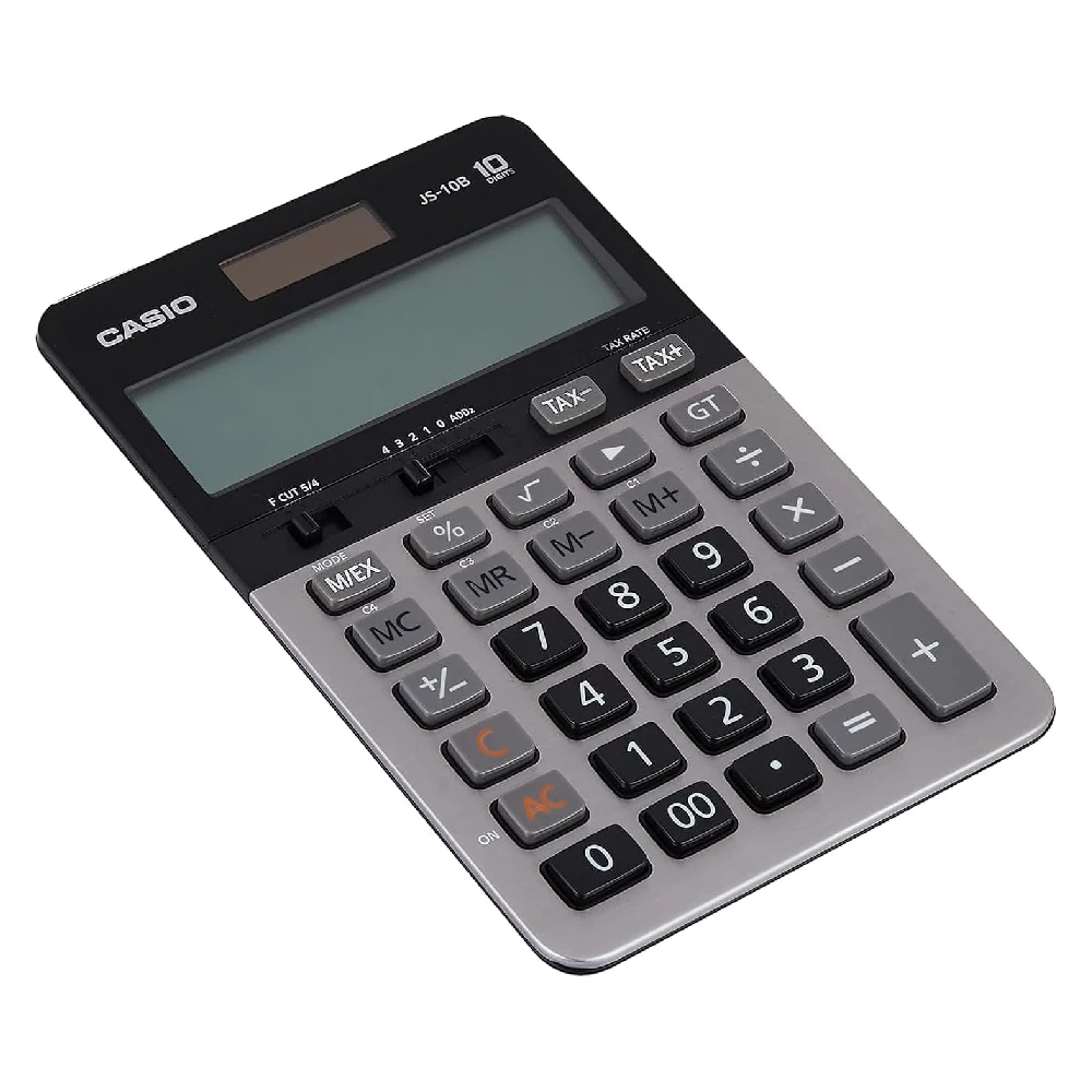 Casio 10-Digit Desktop Calculator | JS-10B-W-DH