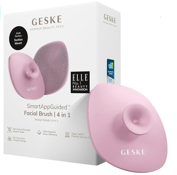 Geske GESKE Facial Brush 4 in 1 with Handle | GESGK000038PK01 - Beauty & Personal Care - Lebanon