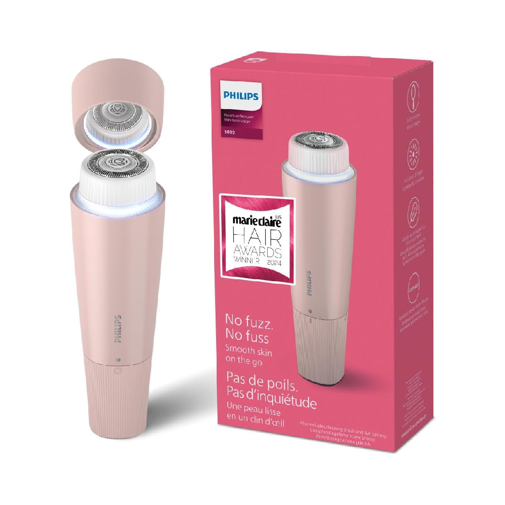 Philips Philips Facial Hair Remover 5000 Series Personal Groomer for Women | BRR454 - Beauty & Personal Care - Lebanon