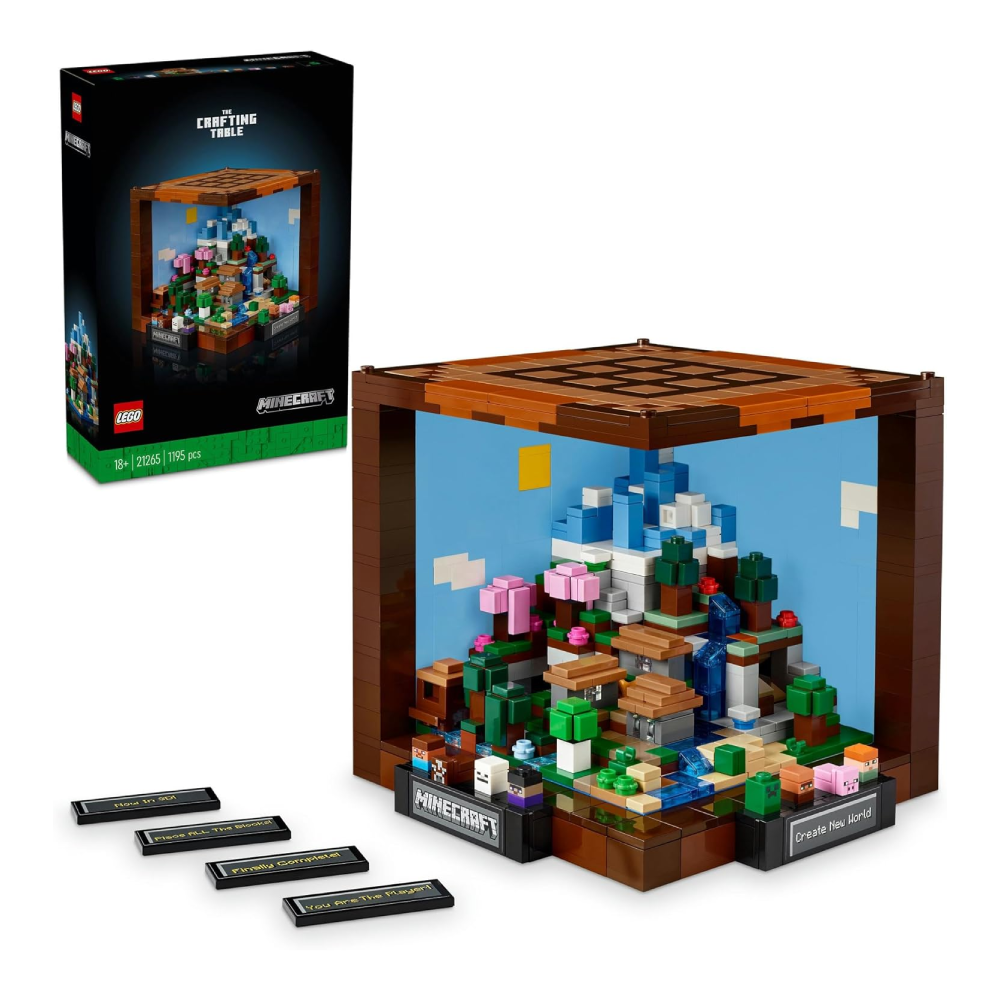 LEGO LEGO Minecraft The Crafting Table Building Set | 21265 - Toys & Games - Lebanon