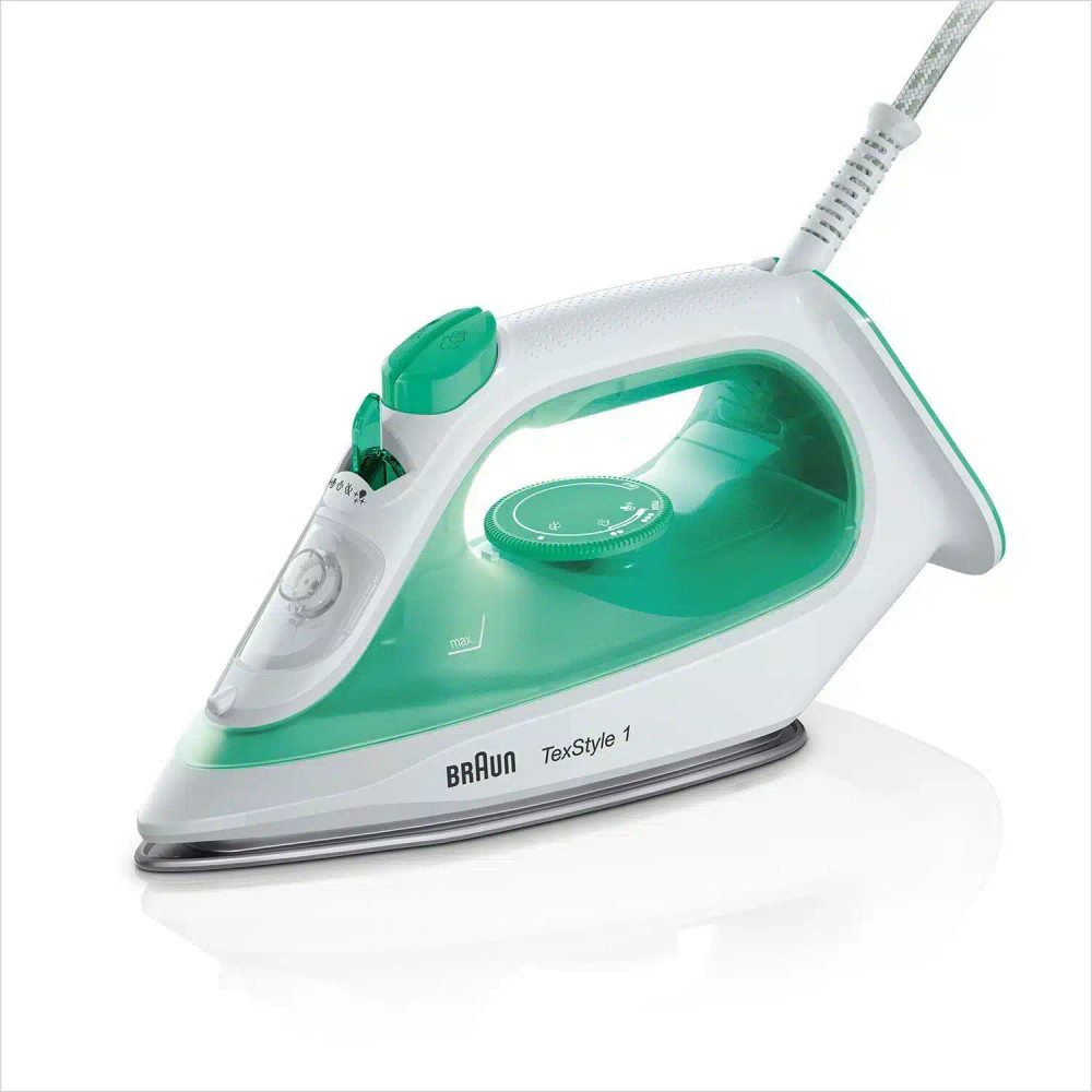 Braun Braun Steam Iron – Green | 12710000-SI1040GR - Home & Kitchen - Lebanon