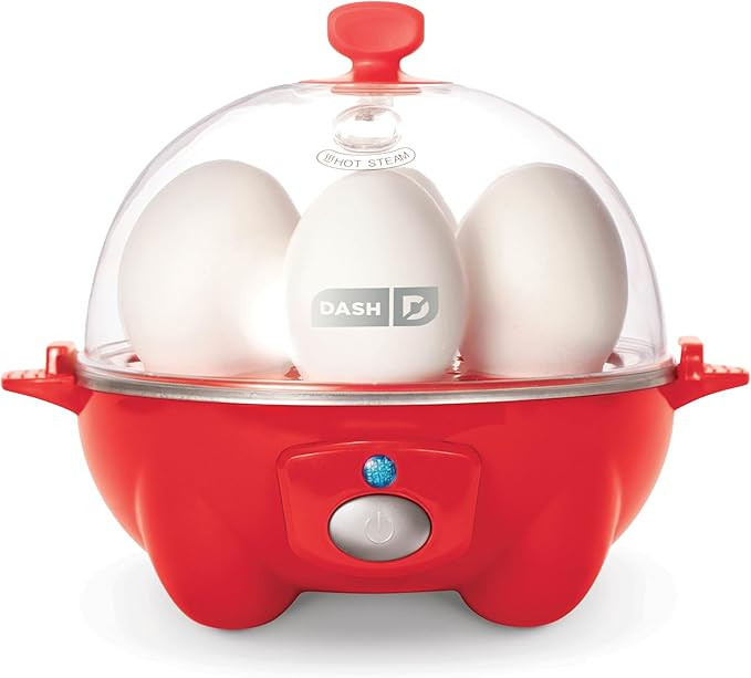 DASH DASH Rapid Egg Cooker 6 Egg Capacity | DEC005RD - Home & Kitchen - Lebanon
