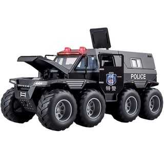 Diecast 1/24 Metal Model Swat 8x8 - Black| 8024C - Toys & Games - Lebanon