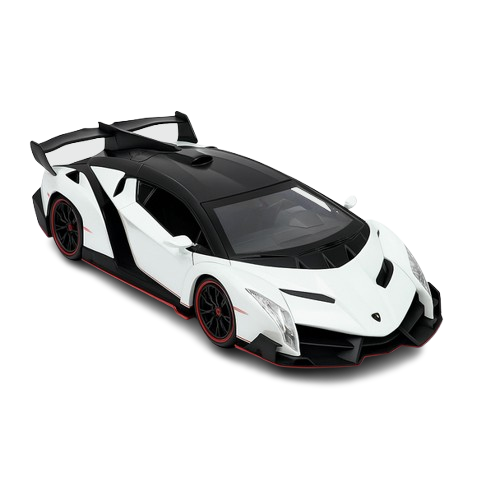 Diecast 1/24 Metal Model Veneno – White | 24075 - Toys & Games - Lebanon