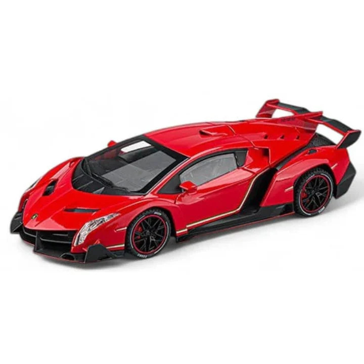 Diecast 1/24 Metal Model Veneno – Red | 24075 - Toys & Games - Lebanon