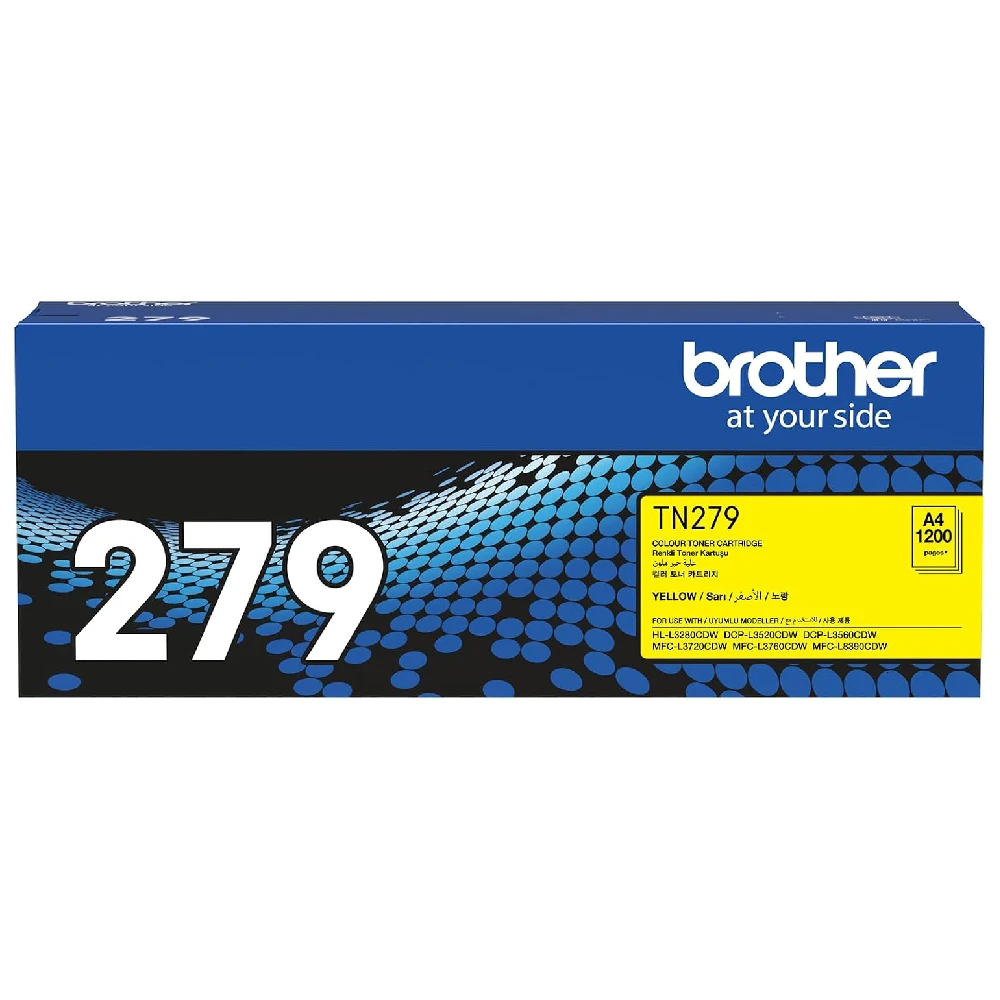 Brother Brother 1200 Pages Toner Cartridge - Yellow | TN-279Y - Printers & Ink - Lebanon