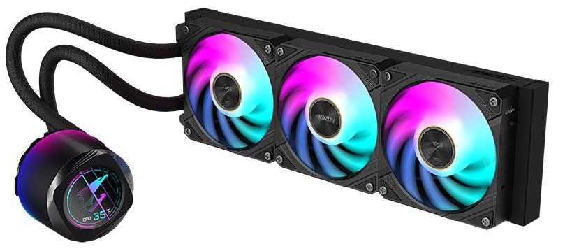 Gigabyte GIGABYTE AORUS WATERFORCE X II 360 All‑In‑One Liquid CPU Cooler - Computers & Tech - Lebanon
