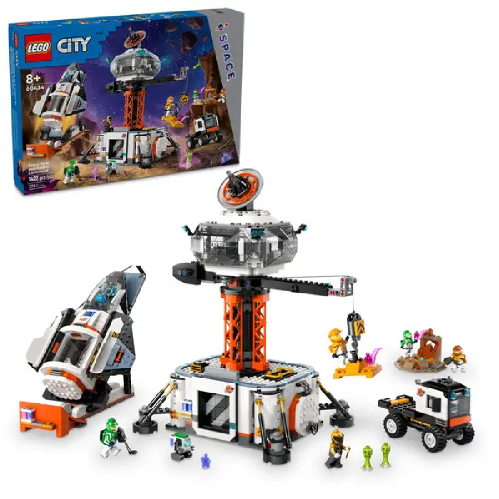 LEGO LEGO Space Base and Rocket Launchpad | 60434 - Toys & Games - Lebanon