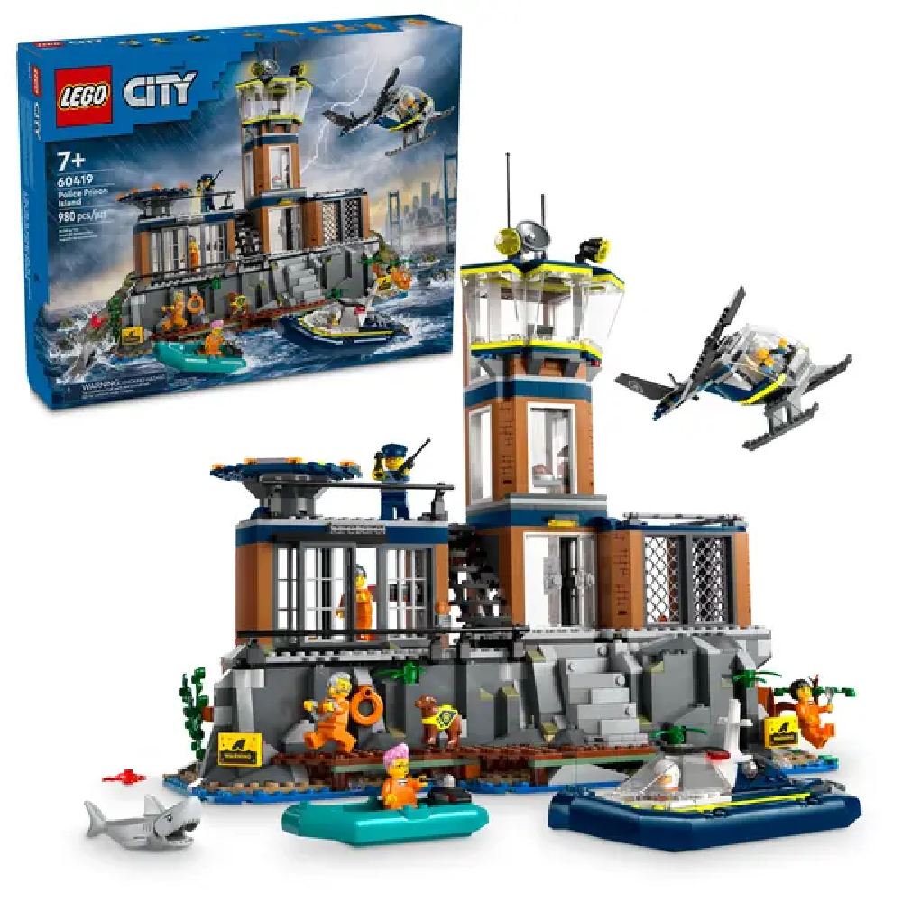 LEGO LEGO Police Prison Island | 60419 - Toys & Games - Lebanon