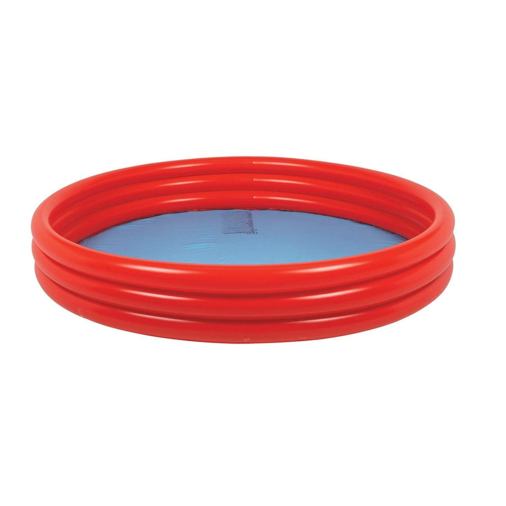 Jilong Jilong 3‑Ring Pool 122 cm × 25 cm – Red | 10303‑1 - Sports & Outdoors - Lebanon