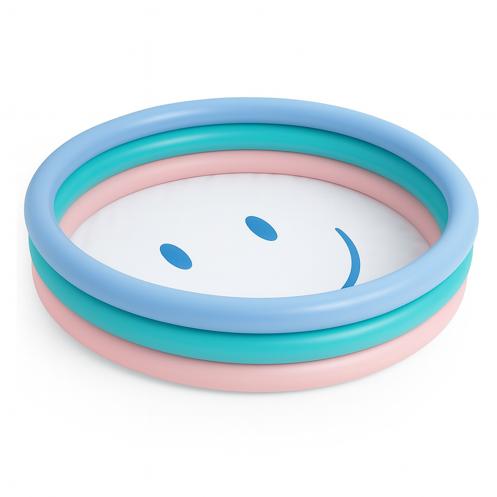 Jilong Jilong Smiley 3 rings Pool 99×23 cm | 51460 - Sports & Outdoors - Lebanon