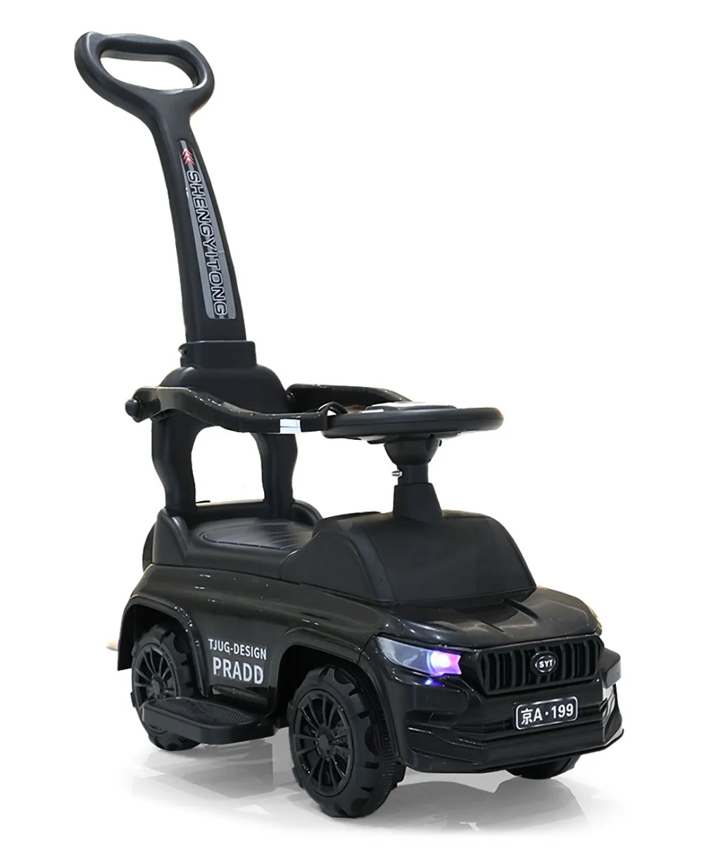 Kids Ride-On Car with Handle – Black | ALSY199-1 - Toys & Games - Lebanon