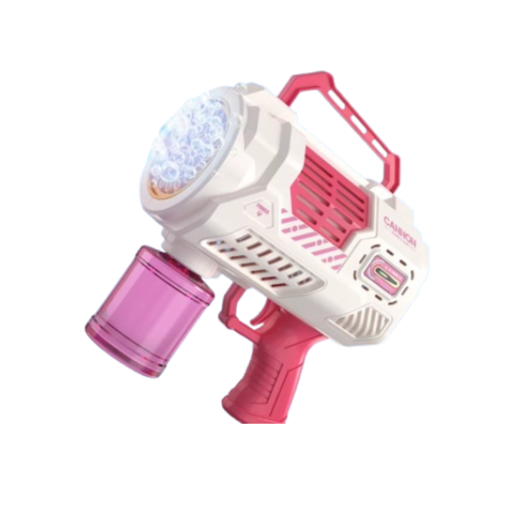 Bubble Action Electric Gun - Pink | AL-2029 - Toys & Games - Lebanon