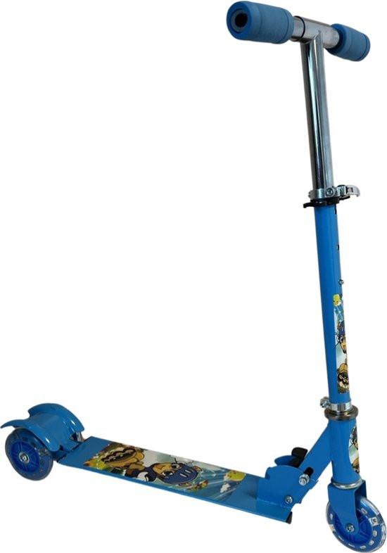 3-Wheel Kick Scooter – Blue | AL402 - Toys & Games - Lebanon