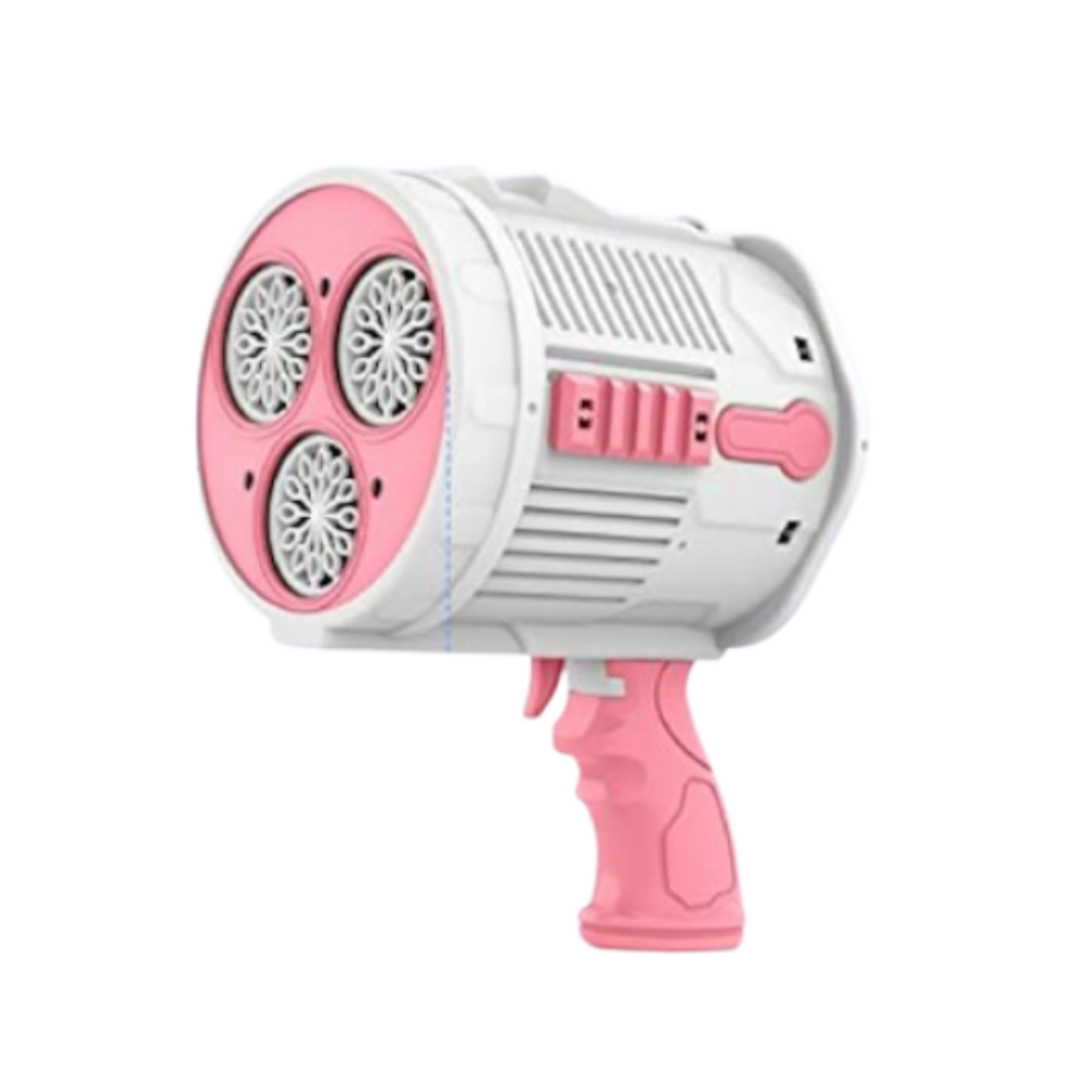 Bubble 36 Holes Bubble Machine Gun - Pink | AL2089 - Toys & Games - Lebanon
