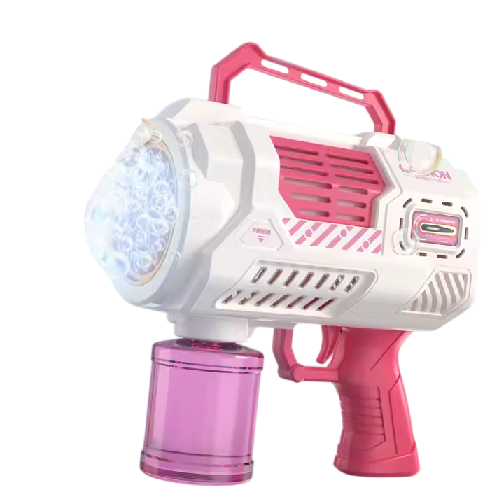 Bubble Gun Blaster – Pink | AL-2029 - Toys & Games - Lebanon
