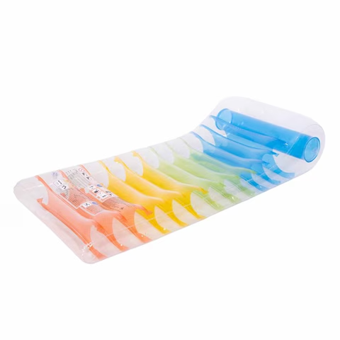 Jilong Jilong Honolulu Party Rainbow Inflatable Pool Lounger – Transparent | 33213 - Sports & Outdoors - Lebanon