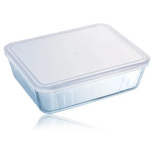 Pyrex Pyrex Cook & Freeze 27cm Rectangular Dish with Lid | 244P000 - Home & Kitchen - Lebanon
