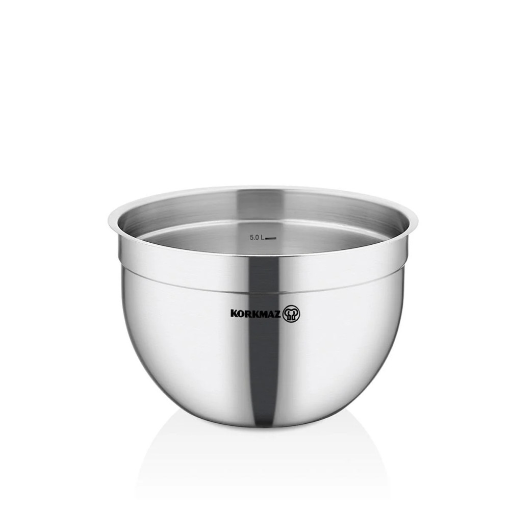 Korkmaz Korkmaz Proline Gastro Mixing Bowl 28x17 cm - Satin | A2778 - Home & Kitchen - Lebanon