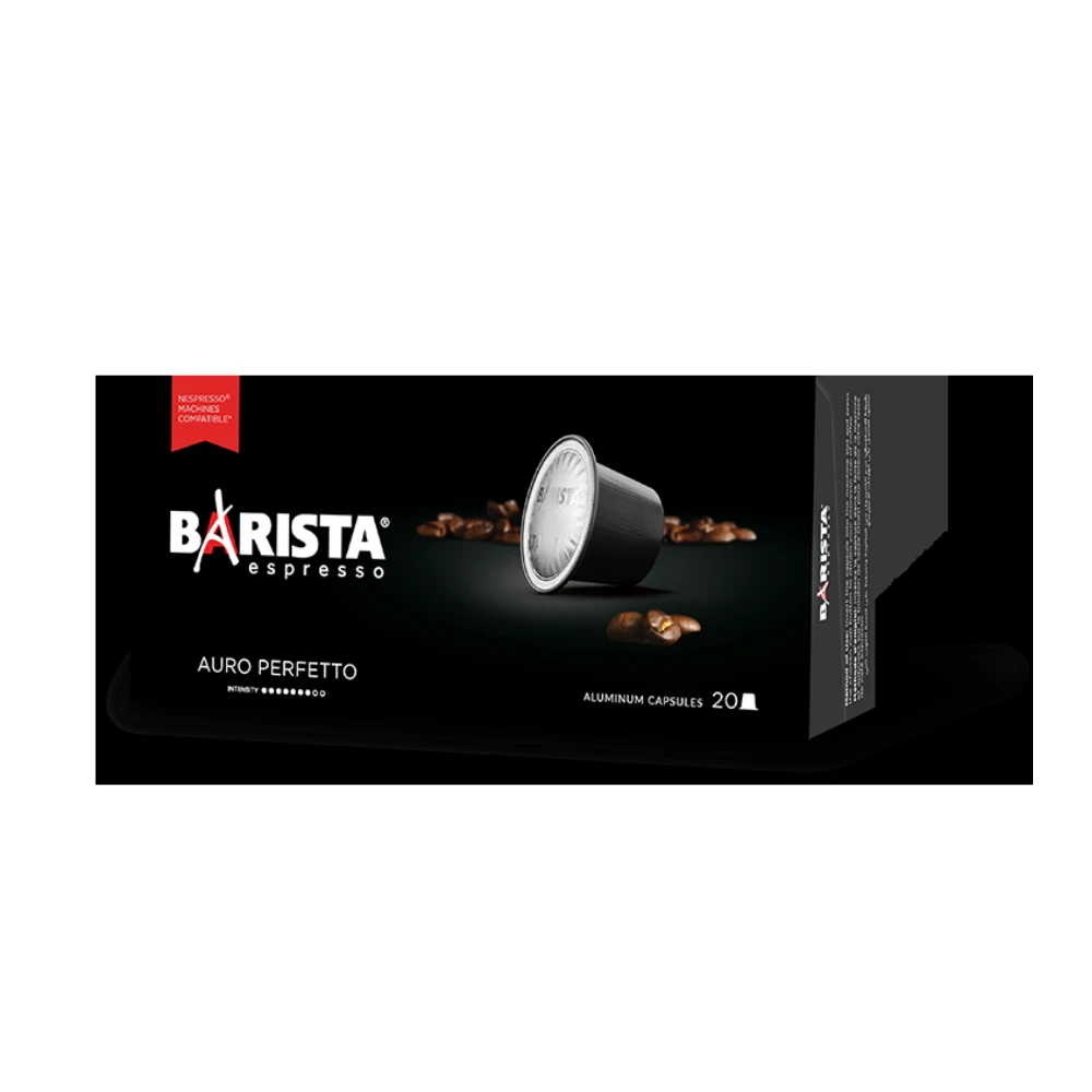 Barista Barista Auro Perfetto 20 Capsules Box | CAP00001 - Home & Kitchen - Lebanon