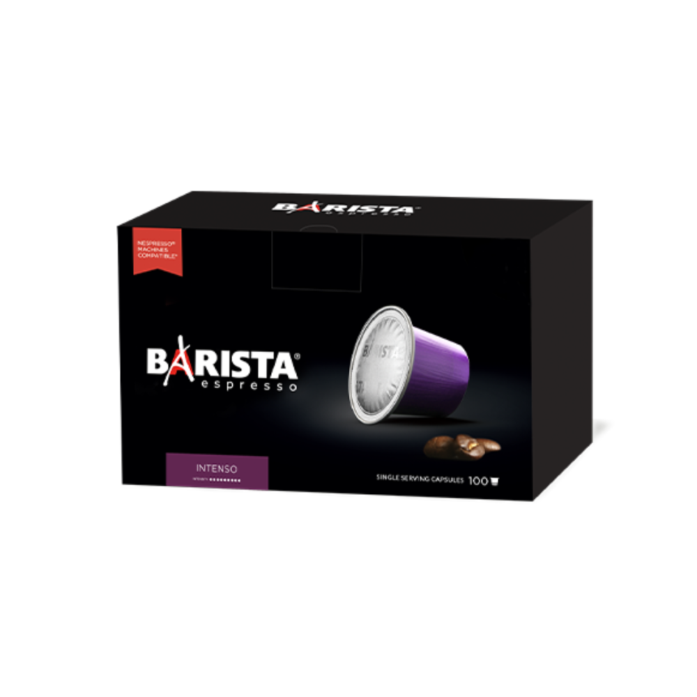 Barista Barista Intenso 100 Capsules Box | CAP00007 - Home & Kitchen - Lebanon