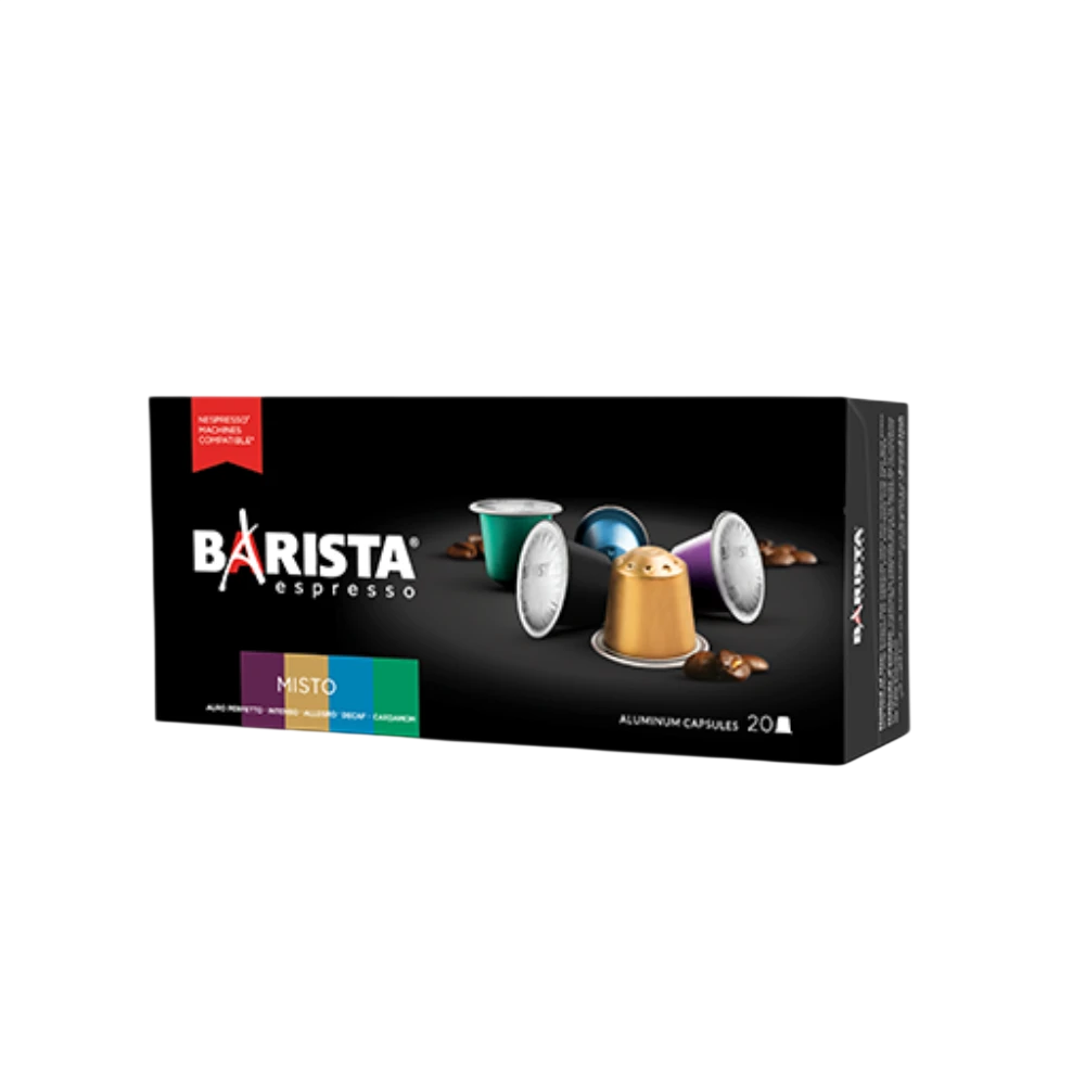 Barista Barista Misto 20 Capsules Box | CAP00011 - Home & Kitchen - Lebanon