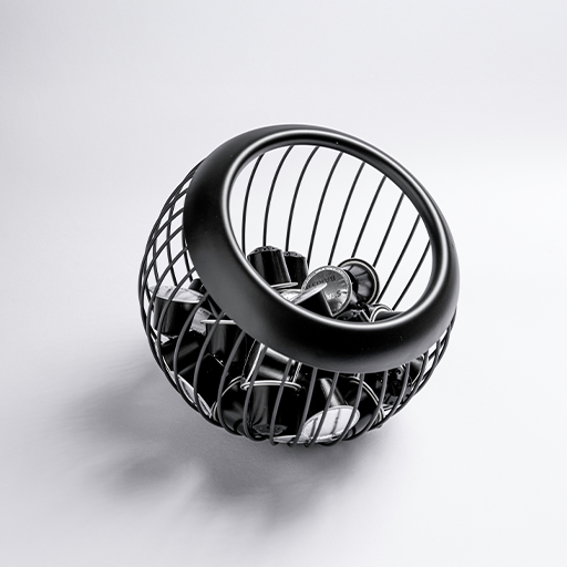 Barista Barista Capsule Dispenser Bocal up to 150 Capsules | PR0035 ( The Coffee Keeper ) - Home & Kitchen - Lebanon