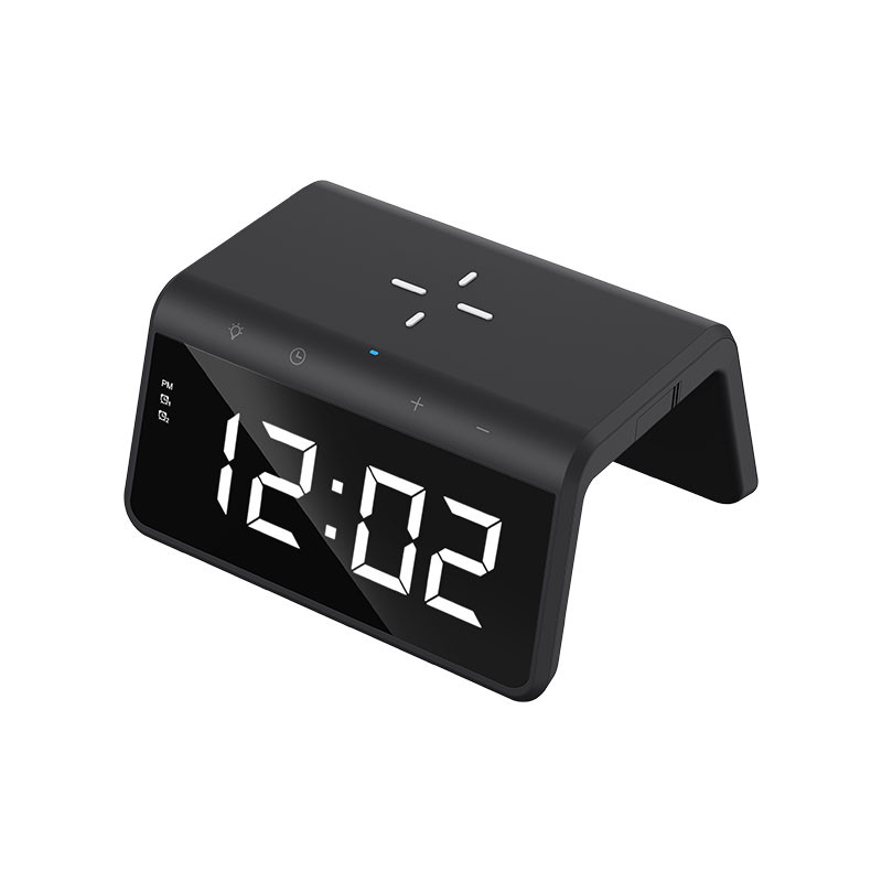 Havit Havit Desk Phone Wireless Charger with Digital Clock - Black | W320 - Phones & Wearables - Lebanon