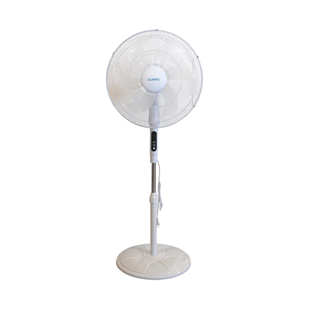 Olimpic Olimpic Stand Fan 18 75w 3 Speed +Remote | OLF-010 - Home & Kitchen - Lebanon