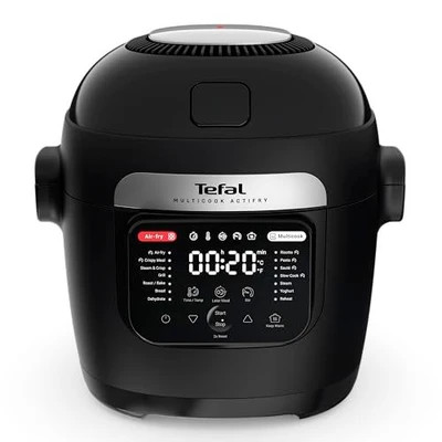 Tefal Tefal Multicook Actifry Stirring Air Fryer and Multicooker 6L Black | MY7408G1 - Home & Kitchen - Lebanon