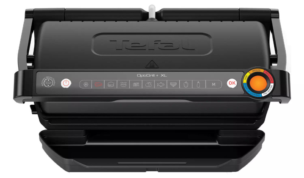 Tefal Tefal OptiGrill+ XL Intelligent Health Grill - Black | GC7278G1 - Home & Kitchen - Lebanon