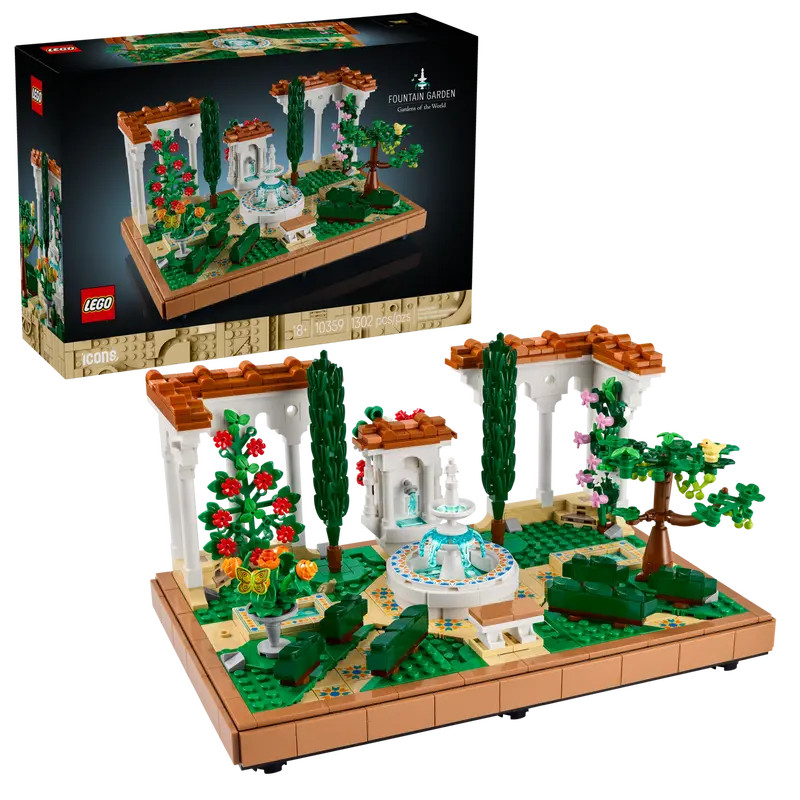 LEGO Lego Fountain Garden | 10359 - Toys & Games - Lebanon