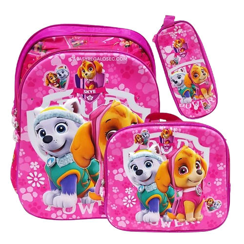 PAW Patrol PAW Patrol Girl Backpack Set – 18 inch | 470189-8 - Sports & Outdoors - Lebanon