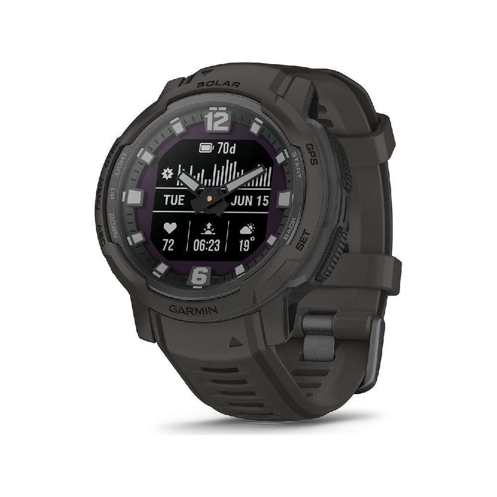 Garmin Garmin Instinct Crossover Solar Smartwatch | 010-02730-01 - Phones & Wearables - Lebanon