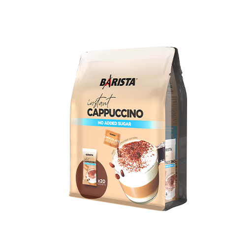 Barista Barista Cappuccino No Added Sugar – 20 Sticks/Bag | ICSB-NSCAPC - Home & Kitchen - Lebanon
