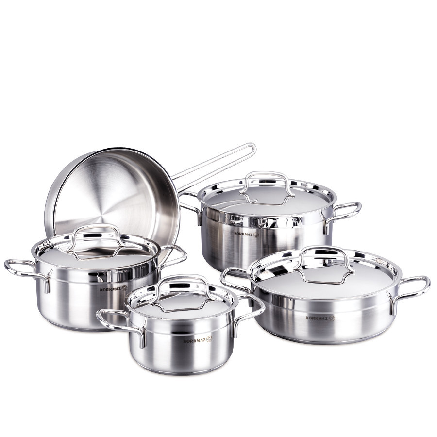 Korkmaz Korkmaz Cookware Set Alfa | 239168 - Home & Kitchen - Lebanon