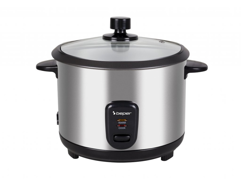 Beper Beper Rice and Steam Rice Cooker & Steamer, 625g Capacity, Glass Lid | P101VAP001 - Home & Kitchen - Lebanon