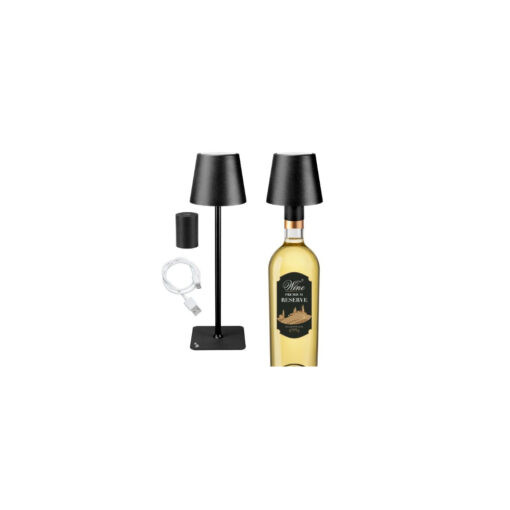 Beper Beper Rechargeable Table Lamp 2-in-1 Cristal | P201UTP118 - Home & Kitchen - Lebanon