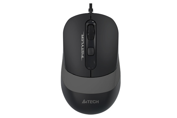 A4Tech A4tech Fstyler Wired Mouse USB Grey | FM10 - Computers & Tech - Lebanon