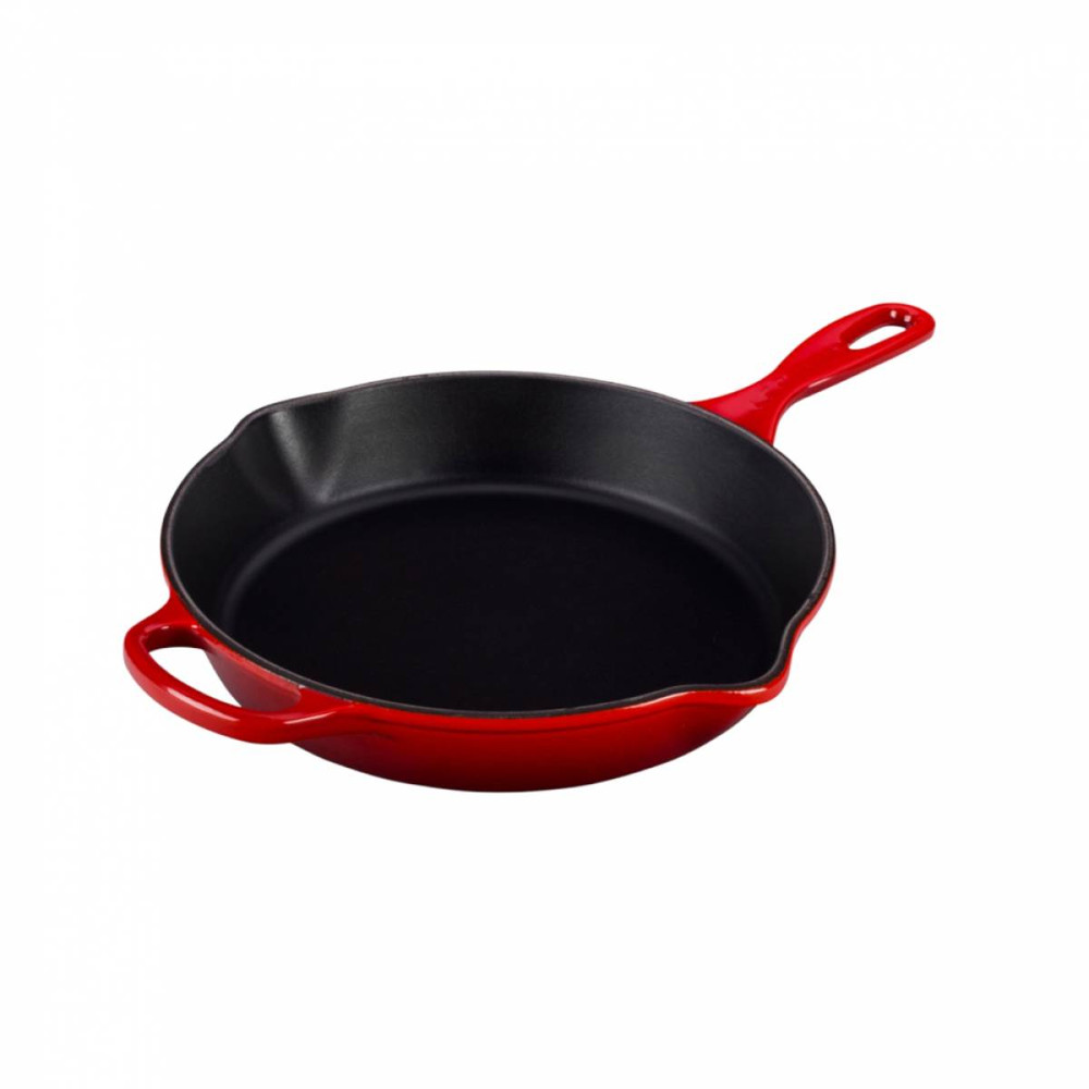 Le Creuset Le Creuset Deep Double Beak Frying Pan Evo 26cm - Cherry | 24147242505 - Home & Kitchen - Lebanon