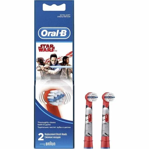 Oral-B Oral-B Star Wars Replacement Brush Heads (x2) | EB10-2K - Beauty & Personal Care - Lebanon