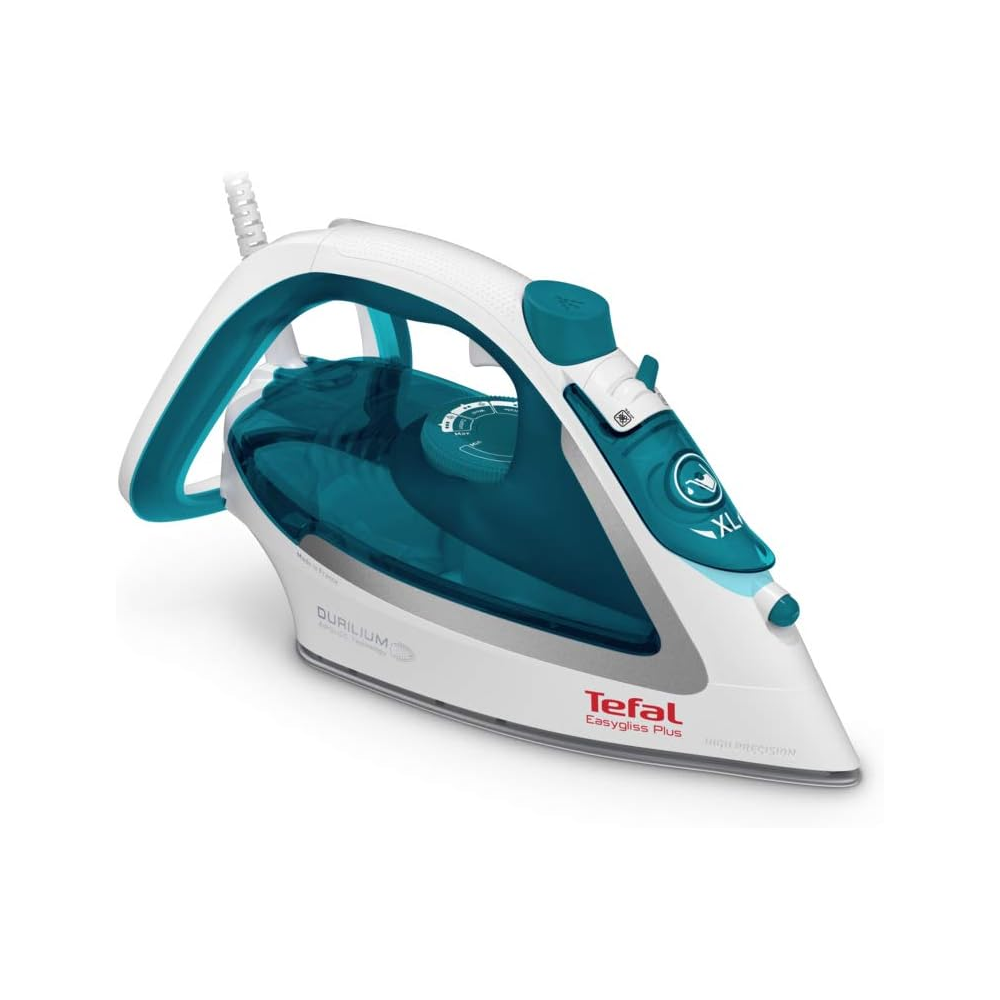 Tefal Tefal EasyGliss Plus Iron Dry & Steam Iron | FV5718E0 - Home & Kitchen - Lebanon
