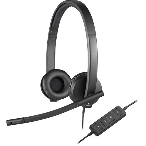 Logitech Logitech USB Headset H570 Stereo - Black - Computers & Tech - Lebanon