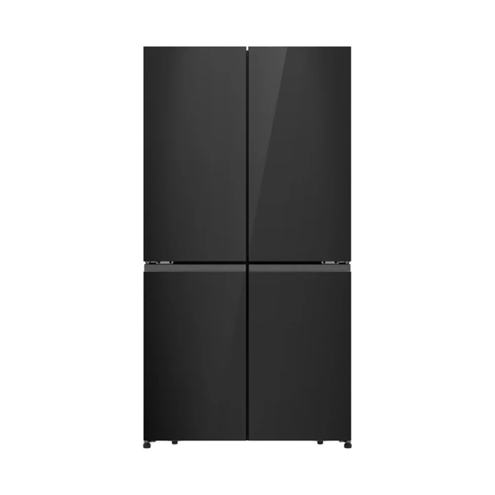 Hisense Hisense Refrigerator 4 Doors 22CF 475L Inverter Mirror Black | RQ5G470SBB3 - Home & Kitchen - Lebanon