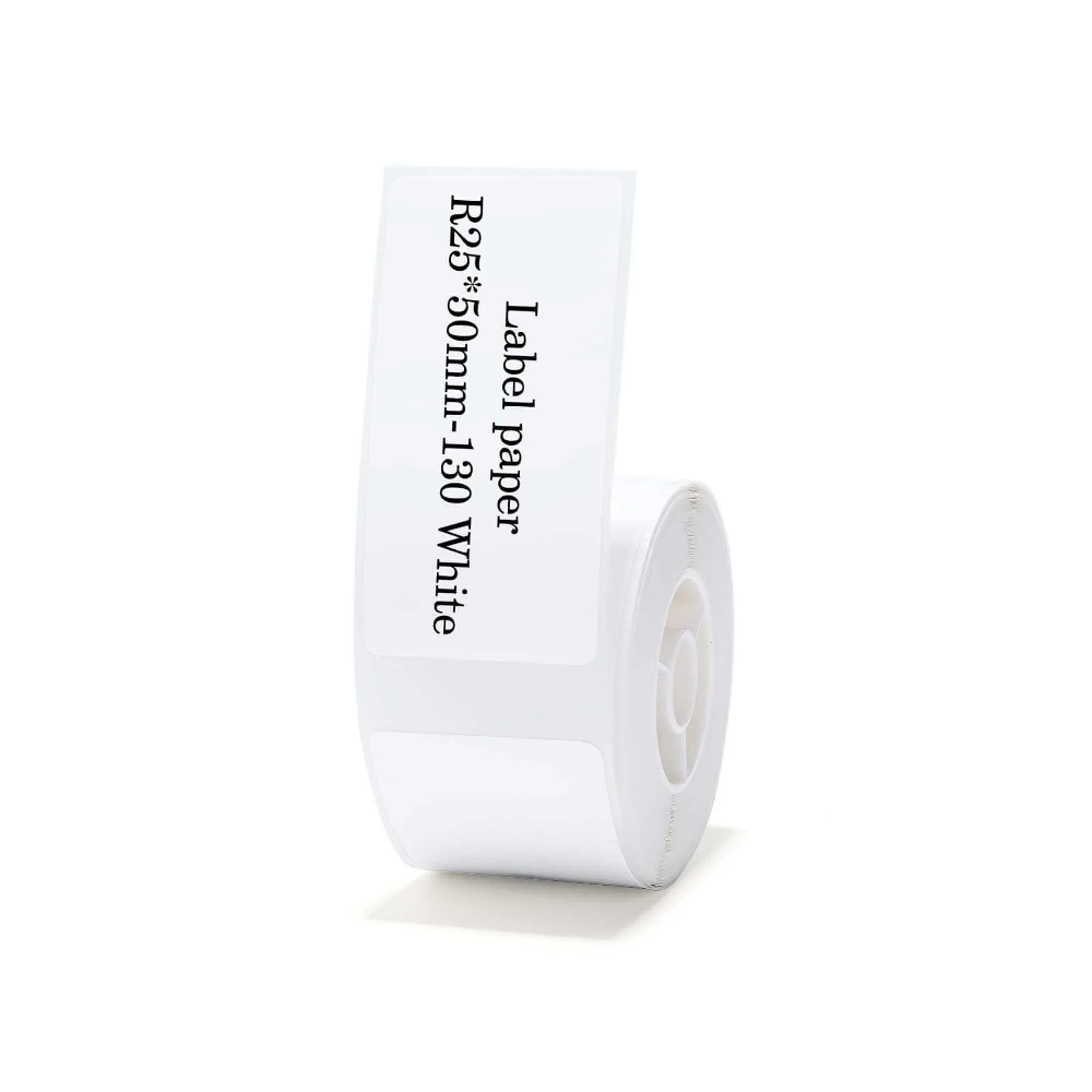 NiiMbot NIIMBOT D101 White Thermal Label - 125 Label/Roll - 25*50mm - Computers & Tech - Lebanon