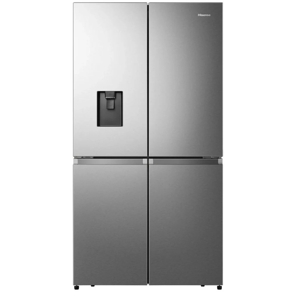 Hisense Hisense Refrigerator 4 Doors 26 Cu.Ft Stainless Steel with Water Dispenser | RQ749N4ASU - Home & Kitchen - Lebanon