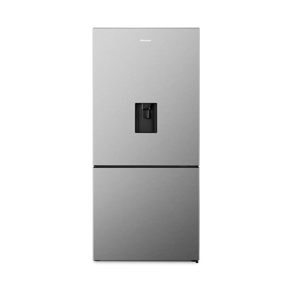Hisense Hisense Refrigerator Bottom Freezer 21 Cu.Ft Inverter Silver | RB5P504NMI3 - Home & Kitchen - Lebanon