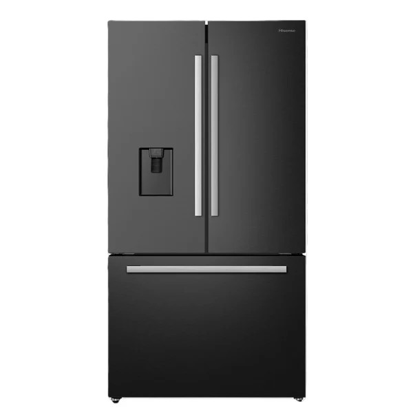 Hisense Hisense Refrigerator French Doors 22 Cu.Ft Inverter Wi-Fi Black | RF820N4WBU - Home & Kitchen - Lebanon