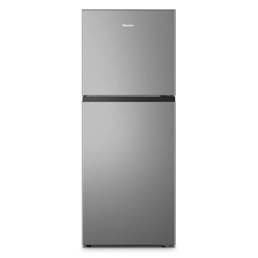 Hisense Hisense Refrigerator 9 Cu.Ft 2 Doors Top Mount Silver | RT264N4DGN - Home & Kitchen - Lebanon
