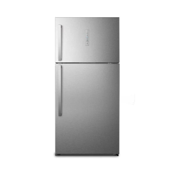 Hisense Hisense Refrigerator 25 Cu.Ft 2 Doors Top Mount Inox | RT729N4ASU - Home & Kitchen - Lebanon